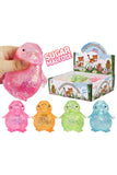 Penguin Glittery Maltose Putty Filled TPR Squishy Toy: ASSORTED / ONE SIZE