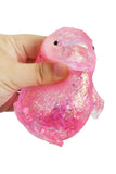 Penguin Glittery Maltose Putty Filled TPR Squishy Toy: ASSORTED / ONE SIZE