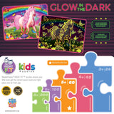 Glow in the Dark - Rainbow World 60 Piece Puzzle