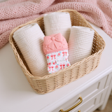 *NEW OPTIONS* Itzy Mitt™ Silicone Teething Mitts: Highland Cow