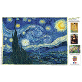 Masterpieces of Art - The Starry Night 1000 Piece Puzzle