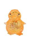 Penguin Glittery Maltose Putty Filled TPR Squishy Toy: ASSORTED / ONE SIZE