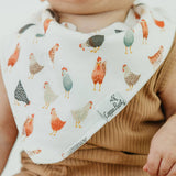 Copper Pearl 4 Pack Baby Bandana Bibs - Farmstead