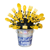 Construction Spoon: Yellow