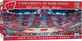 Wisconsin Badgers - 1000 Piece Panoramic Puzzle - Basketball
