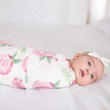 Copper Pearl Knit Swaddle Blanket - Grace