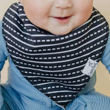 Copper Pearl 4 Pack Baby Bandana Bibs - Diesel
