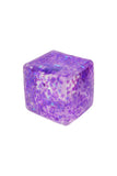 Iridescent Flake Glitter Cube Maltose Putty Filled Squishy