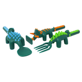 Set of 3 Dino Utensils: Pink