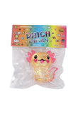 Cute Axolotl Glittery Maltose Putty Filled Squishy Bag: ASSORTED / ONE SIZE