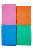 Hooded Pullover Thin Vinyl Rain Poncho - Unisex: ASSORTED / ONE SIZE