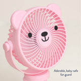 *NEW* Itzy Breeze 3-Speed Stroller Fan™: Pink