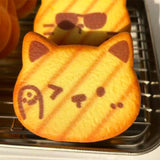 Nyang Nyang Cat Bread Squishy-Rebound Stress Toy