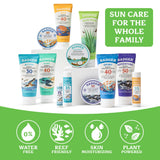 Badger Aloe Vera Gel for Face & Body, Sunburn Relief: 4 oz Tube