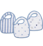 Aden + Anais classic Muslin snap bibs - Rock star