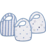 Aden + Anais classic Muslin snap bibs - Rock star