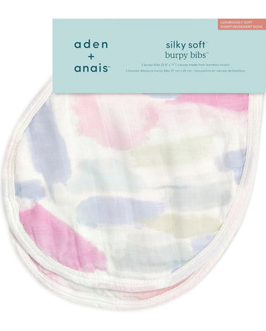 Aden + Anais silky soft burpy bibs - Florentine