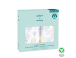 Aden + Anais Above the Clouds Organic Muslin 2 pack Swaddles