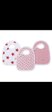 Aden + Anais - Red Special Addition Classic Muslin Snap Bibs