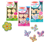 Melissa & Doug Created by Me Magnet Set - Butterly, Heart, Flower