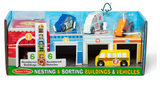 Melissa and Doug Nesting & Sorting Buildings and Vehicles