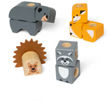 Melissa and Doug Blockables Snap & Play/Mix & Match - Woodland Friends