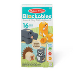 Melissa and Doug Blockables Snap & Play/Mix & Match - Woodland Friends