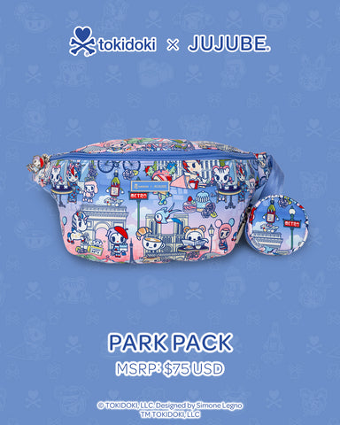 Tokidoki x JuJuBe: C’est la Vie à Paris! - Park sling