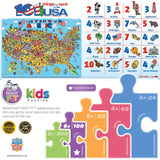 101 Things to Spot in the USA 100 Piece Kids Puzzle
