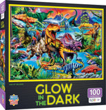 Glow in the Dark - King of the Dinos 100 Piece Puzzle