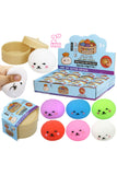 Mini Puppy Solid Bao Dumpling Soft Slime Squishy - 2 Inch