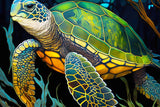 Micro Puzzles Sea Turtle - Marine Life