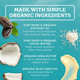 Badger Coconut After Sun Balm, Soothing Sunburn Relief: 2 oz Tin
