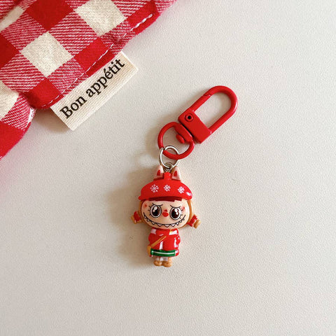 Labubu Inspired Nutcracker Christmas Ornaments