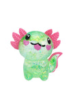 Cute Axolotl Glittery Maltose Putty Filled Squishy Bag: ASSORTED / ONE SIZE