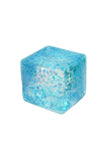 Iridescent Flake Glitter Cube Maltose Putty Filled Squishy