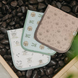 3 Pack Premium Burp Cloths - Star Wars Grogu