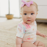 Short Sleeve Bodysuit - Bloom: Newborn