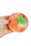 Persimmon Fruit Glittery Maltose Putty Squishy Toy: ASSORTED / ONE SIZE