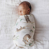 Copper Pearl Knit Swaddle Blanket - Noah