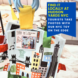 New York City NYC Baby City Learning Crinkle Squares 8"x 8"