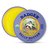 Badger Belly Butter, Organic Stretch Mark Cream: 2 oz Tin
