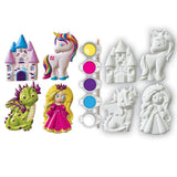 Magic & Make Believe - 4-Pack Plaster Magnets Paint Kit