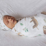 Copper Pearl Knit Swaddle Blanket - Noah