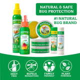 Badger Bug Spray, Mosquito Repellent, Organic & Deet-Free: 4 fl oz Aluminum Bottle