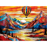Stained Glass - 500 Piece Jigsaw Puzzles 4 Pack