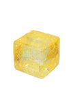 Fine Iridescent Glitter Cube Maltose Putty Filled Squishy: ASSORTED / ONE SIZE