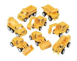 Construction Vehicles Pull Back Mini Wind-Up Toy