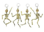 6” skeleton keychain