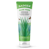 Badger Aloe Vera Gel for Face & Body, Sunburn Relief: 4 oz Tube